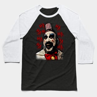 Captain Spaulding Makeup Secrets Baseball T-Shirt